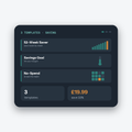 Savings Booster — dashboard preview
